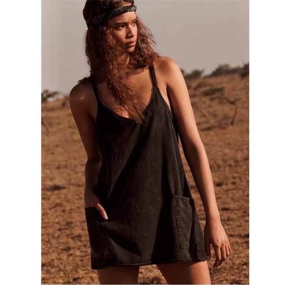 FP Movement Hot Shot Mini Dress | Black | XS - Picture 2 of 8